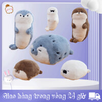 CLZ🔥Hàng Sẵn🔥Gấu bông rái cá,hải cẩu size 40Cm êm mịn dễ thương cao cấp