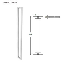 Tay nắm cửa kính Hafele 1100mm 903.02.000