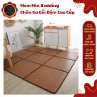 (CM04) Thảm Mây/ Chiếu Mây Trải Sàn Phòng Ngủ,Trải Giường, Trải Đệm Đủ Kích Thước - MemMinBedding