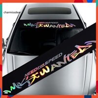 Cmd Chữ Thiết Kế Phía Trước Xe Phía Sau Kính Chắn Gió Nhiều Màu Sắc Phản Quang Dán Decal Trang Trí