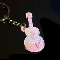 [Cminyp] Người Yêu Gradient Đàn Guitar Móc Khóa TS Motel Taylor Móc Khóa Ngôi Sao Swift Quà Tặng Âm Nhạc Trang Sức Móc Chìa Khóa Dành Cho Nữ Mới