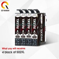 CN ℗☸❖QSYRAINBOW 502XL T502XL 502 Ink cartridge Compatible for Epson Expression Home XP-5100 5105 2860DWF 2865D printer