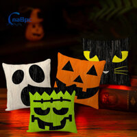 Cnabpc  Đệm Sofa Vuông Ma Đảng 4 Vỏ Gối Halloween Trang Trí Nhà Cửa Vỏ Gối Không Bao Gồm Lõi Gối Mới