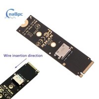 Cnabpc  NVMe U.2 (SFF 8639) SSD PCI-E NGFF Riser Card Phụ kiện NVMe M.2 NGFF SSD Giao diện sang Oculink SFF-8611 SFF-8612 Bộ chuyển đổi mới