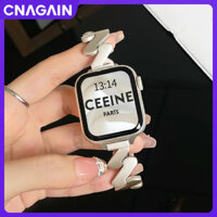 Cnagain Cho Đồng Hồ Thông Minh Huawei Fit 3 / Fit 2 Dây Đeo Sáng Tạo Sóng Kim Loại Cho Mới Huawei Band 10 9 8 Phiên Bản NFC Dây Đeo Tay Thép Không Gỉ Vòng Tay Thay Thế Thời Trang Sang Trọng Tinh Tế
