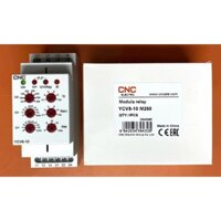 (CNC) Rơle CNC YCV8-10 tương đương Rơ le NJYB3-11 Chint , Bảo vệ mất pha, sai pha, quá áp , thấp áp , mất mát 3pha 380