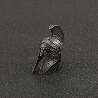 Cnedc Dụng Cụ Đồng Thau Tối Spartan Mũ Bảo Hiểm Dây Hạt Paracord Hạt Móc Khóa Dụng Cụ DIY Mặt Dây Chuyền