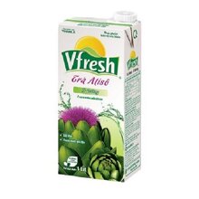 Trà Atiso ít đường Vfresh Vinamilk hộp 1l