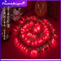 [Có Âm Thanh] 2025 CNY Mô Phỏng Pháo Với Đèn LED Âm Thanh Đèn Pháo Điện Tử Trang Trí Năm Mới Trung Quốc