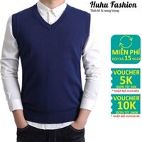 [Có Ảnh Thật] Áo gile len nam, áo gile nam thời trang AN-296h