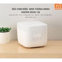 (Có ảnh thật) Nồi Cơm Điện Thông Minh Xiaomi Mijia 1.6L Kết Nối App Mihome (BH 3 tháng)