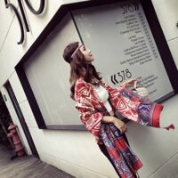 [CÓ ẢNH THẬT]Khăn thổ cẩm boho cam kết chất đẹp mã MS01