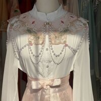Cổ áo giả Hanfu phong cách Trung Quốc20250403