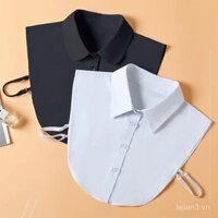 Cổ áo giả unisex đa năng, cổ áo giả, cổ áo sơ mi giả, phong cách Hàn Quốc, trang trí mùa xuân Hàn Quốc, hiệu suất mùa xuân thu