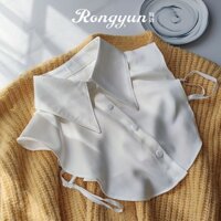 Cổ Áo Sơ Mi Giả Phong Cách Hàn Quốc Thời Trang Xuân Thu Mới Cho Nữ#0907
