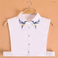 Cổ áo sơ mi rời hình chim hạc