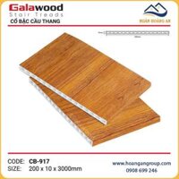 Cổ Bậc Cầu Thang Nhựa Giả Gỗ Galawood CB-917