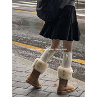 Có bạn desgin
 Hàn Quốc Ruy Băng Nơ Bê Tất Nữ Xuân Thu Áp Lực Mỏng Hơn Nhìn Ống Dài Trắng Đầu Gối Dài Tất Cọc Dài