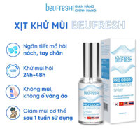[Có bán sỉ] Xịt khử mùi toàn thân, lăn khử mùi BEUFRESH ngăn tiết mồ hôi, hạn chế mùi cơ thể 30ml