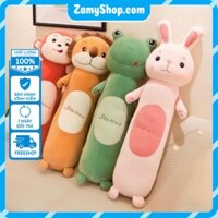 [Có bảo hành] Gấu bông gối ôm hình thú vải nhung miniso dễ thương mềm mại thú nhồi bông cao cấp