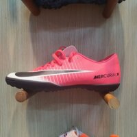 (CÓ BẢO HÀNH) Giày Đá Bóng Mercurial Vic 6 Hồng trắng  NamPt Sport