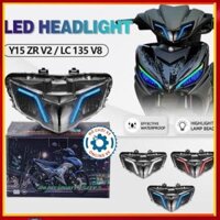 [Có Bảo Hành] Pha Chóa Đèn Ex150/155 Chế Độ 7 Màu > Chỉnh Bằng App