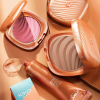 [Có Bảo Hành] Phấn má hồng cam đào Kiko Lively Peach 01 Son Môi Kiko Milano