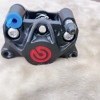 [Có bảo hành] [Rẻ vô địch] _Heo Dầu Thắng đĩa Rembo 2pis đối xứng lắp trước sau cho mọi dòng xe_Heo Màu đen logo đỏ lớn