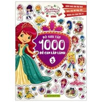 Cô Bé Bánh Dâu 1000 Đề Can Lấp Lánh