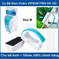 Cọ Bể Nam Châm CAO CẤP VIPSUN FISH VS-102 cỡ vừa (5 x 10.5cm)