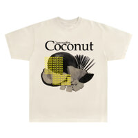 [Có BigSize] Áo thun hình trái cây , áo thun Coconut, phong cách Unisex