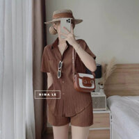 Có bigsize - đồ bộ nữ, set đùi xốp nhật cao cấp siêu dễ thương đi chơi, mặc ở nhà 45-90Kg B20