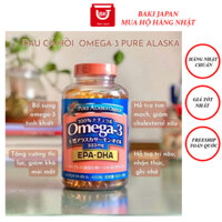 [CÓ BILL] Dầu cá hồi tự nhiên pure Alaska Omega3 Nhật Bản, Omega 3 Epa Dha alaska