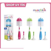 ↂ▪✕Cọ bình Deluxe Munchkin tích hợp chức năng 2 trong 1, vừa núm ti [ CHÍNH HÃNG NHẬP KHẨU ]