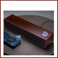 (CÓ BLUETOOTH) Loa gỗ dài, loa để bàn LeerFei YST 3513 Công Suất Lớn Dùng Cho Máy Vi Tính PC, Laptop, Tivi