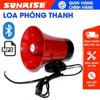 [CÓ BLUETOOTH]Loa phóng thanh sunrise SH196L hỗ trợ mp3, ghi âm, usb, thẻ nhớ, bluetooth công suất 50w - SH196I-MP3