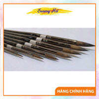 Cọ Bộ Đầu Nhọn Sunway B207 Lông Sóc (Bộ 7 Cây)