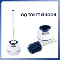 Cọ bồn cầu silicon, cọ toilet nhà vệ sinh, cây chà bồn cầu, chổi cọ bồn cầu có hộp đựng sang trọng
