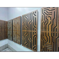 (Có bông khoáng Thái tỉ trọng cao)Tấm gỗ tiêu âm treo tường Kich thước 60x30cm dày 3cm/6cm Aucostic panel