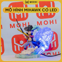 [Có BOX, Có bản LED] - Mô hình đồ chơi - Mihawk ( Mắt Diều Hâu ) - One Piece - Có Hộp màu