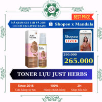 (Có box) Toner lựu Just Herbs Pomegranate Mandarin