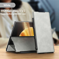 Có Bút S Cho Honor Magic V3 Ốp Lưng Da Từ Flip Stand Sang Trọng Chân Đế Bảo Vệ Vỏ Điện Thoại