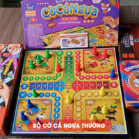 Cờ cá ngựa đại chiến Nam Châm Foxi-Boardgame-mới lạ-chơi phiêu lưu-quà tặng cho bé-kết nối gia đình