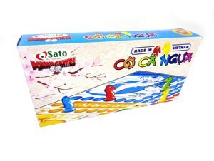Cờ cá ngựa 2 Sato 047 - 31x31 cm
