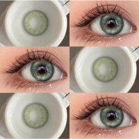 [Có Cận] Cặp Kính Áp Tròng North Star Green [Tặng Kèm Khay Dụng Cụ Đeo] - Contact Lens By Tea