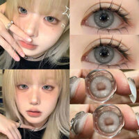 [Có Cận] Cặp Kính Áp Tròng Jesus Grey [Tặng Kèm Khay Dụng Cụ Đeo] - Contact Lens By Tea