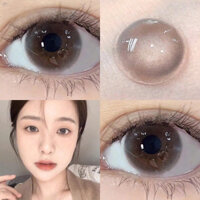[Có Cận] Cặp Kính Áp Tròng Milk Bubble Brown [Tặng Kèm Khay Dụng Cụ Đeo] - Contact Lens By Tea