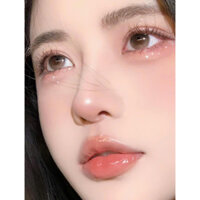 [Có Cận] Cặp Kính Áp Tròng Soft Light Brown [Tặng Kèm Khay Dụng Cụ Đeo] - Contact Lens By Tea