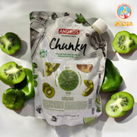 (Có chai chiết) Mứt KIWI Chunky Andros, có thịt trái cây làm nhân bánh, túi 1kg