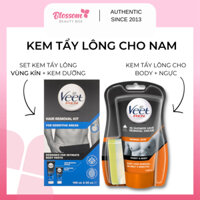 [CÓ CHE TÊN] Kem Tẩy Lông Veet cho Nam vùng kín An Toàn